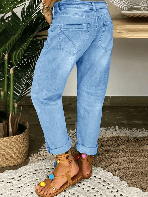 Jeans Sabrina  Elasticizzato Strappato
