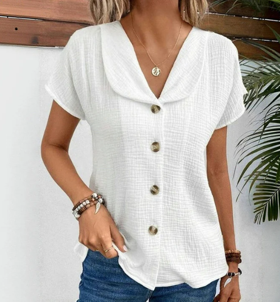Camicia casual unicolore