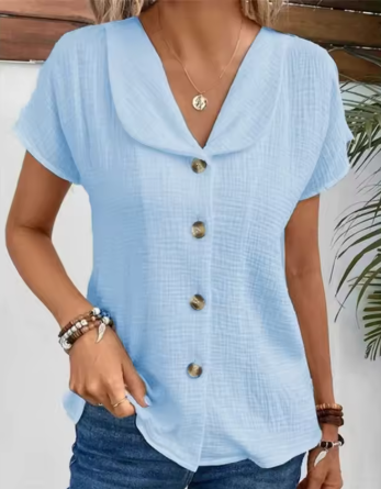 Camicia casual unicolore