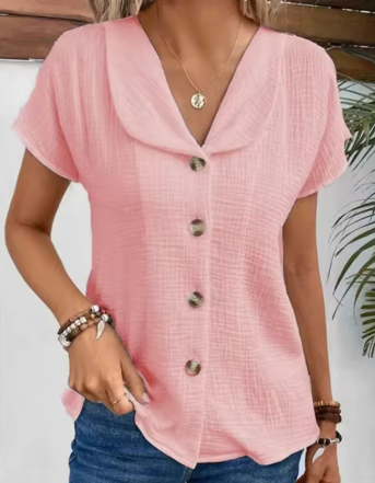 Camicia casual unicolore